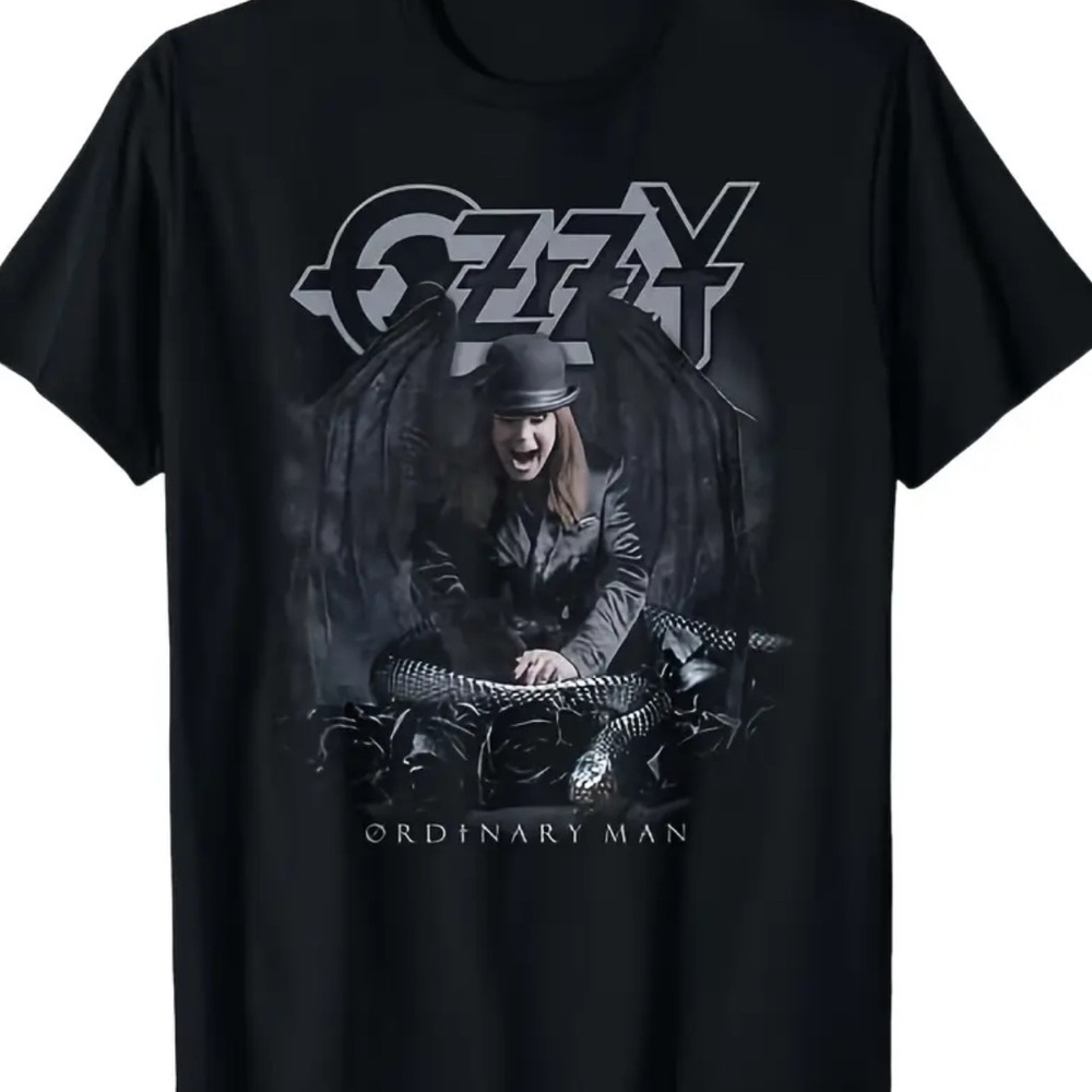 Ozzy Black Graphic T-Shirt brand new in package